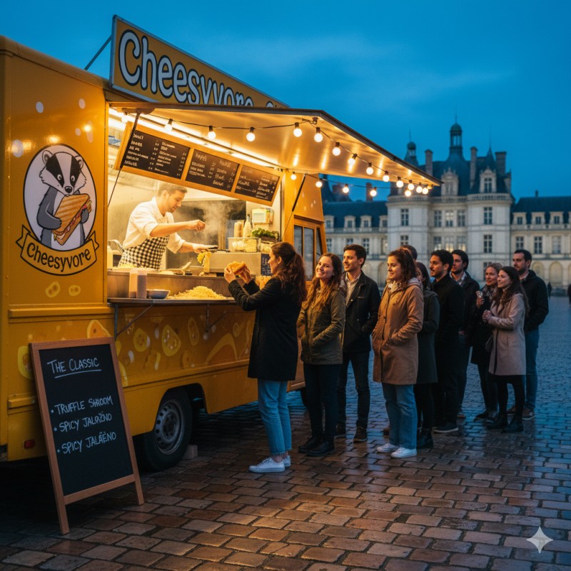 Food Truck Grilled Cheese à Fontainebleau