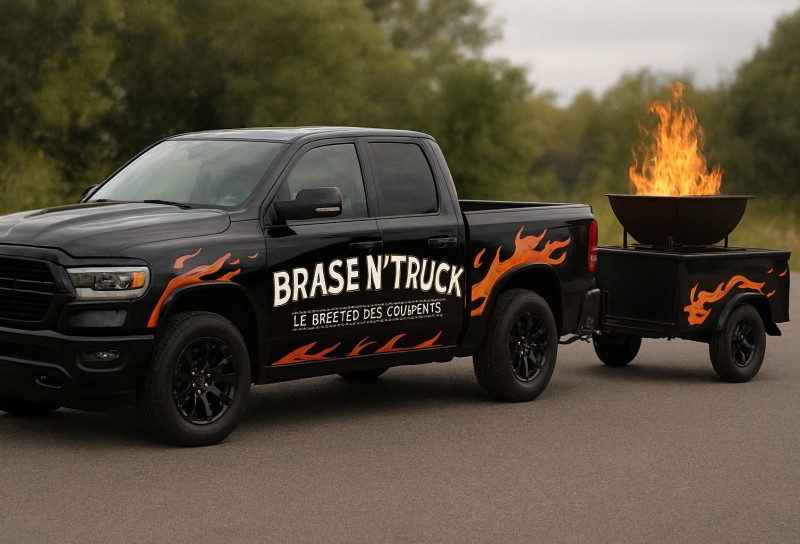 Découvrez l'Expérience Culinaire Unique du Brasero en Remorque Fumé et Saveurs à creteil proche de Paris