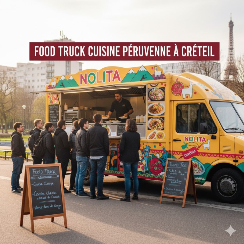 ???????? Food Truck Cuisine Péruvienne à Créteil ????