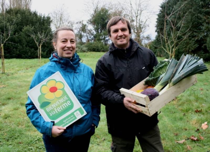 producteur de fruit et legume bio chailly en biere La Ferme Chaillotine